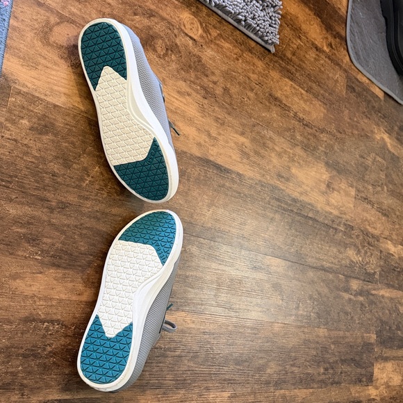 Vessi Gray Men's Knit Sneakers, size 12m - Picture 5 of 9